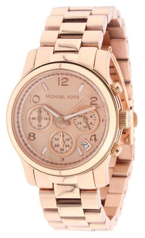 Michael Kors Runway Chronograph Rose Gold